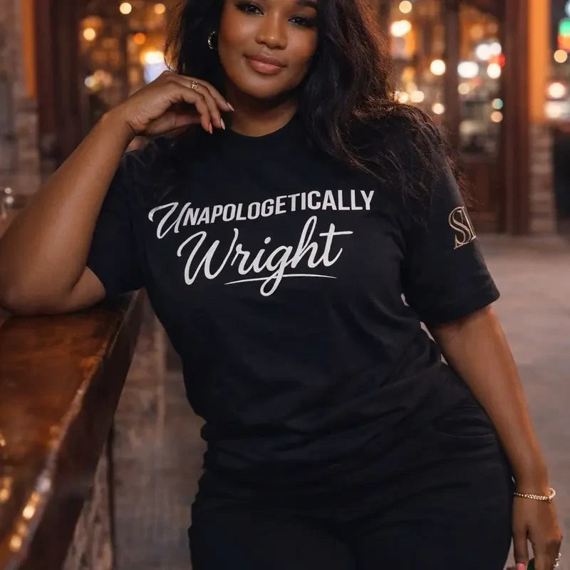Unapologetically Wright T-Shirt/Premium Unisex Streetwear/Wrightshape